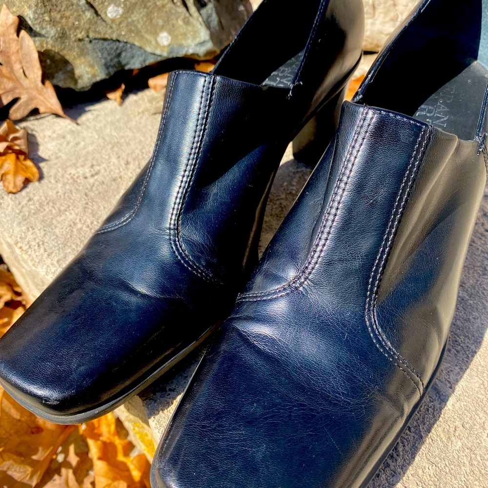 Franco Sarto Black Booties size 9